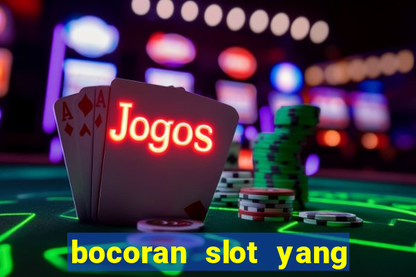 bocoran slot yang gacor hari ini