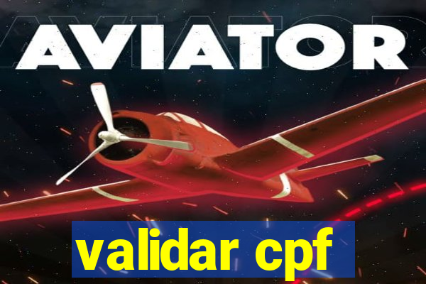 validar cpf