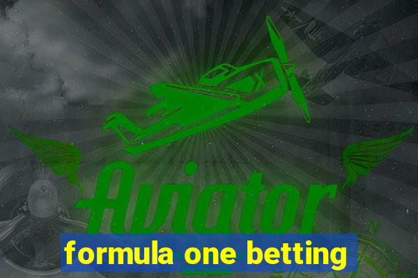 formula one betting