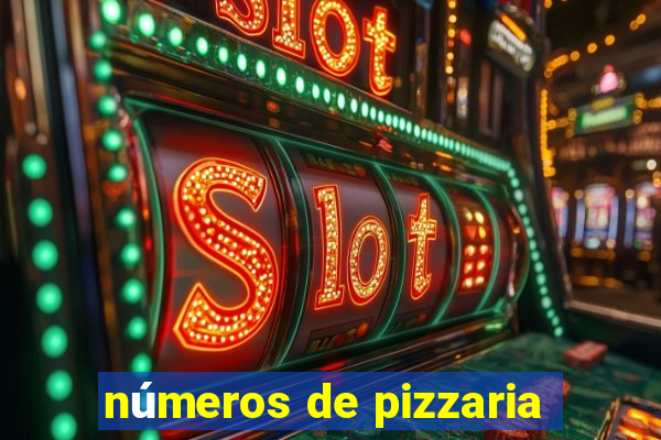 números de pizzaria