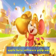 apple beta software programs