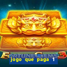 jogo que paga 1 real no pix