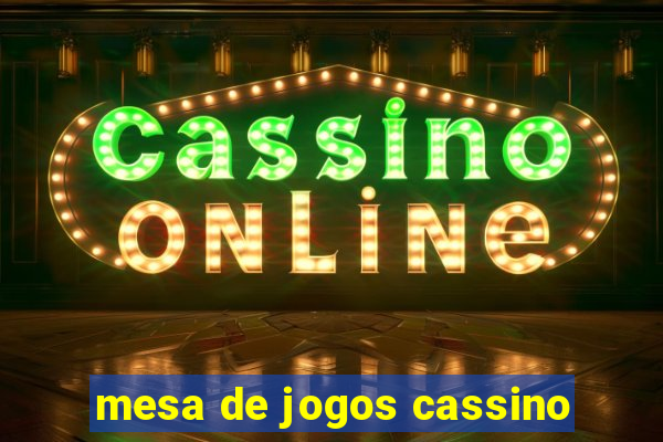 mesa de jogos cassino