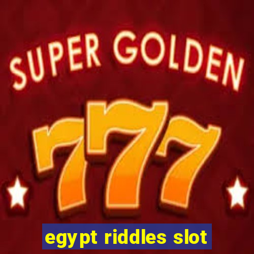 egypt riddles slot