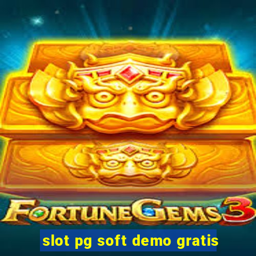 slot pg soft demo gratis