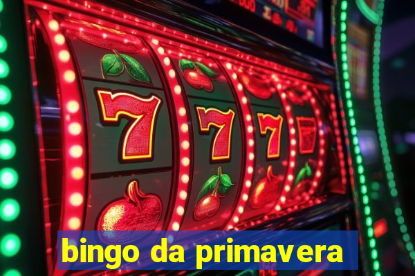 bingo da primavera