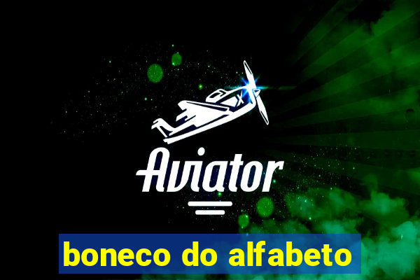 boneco do alfabeto