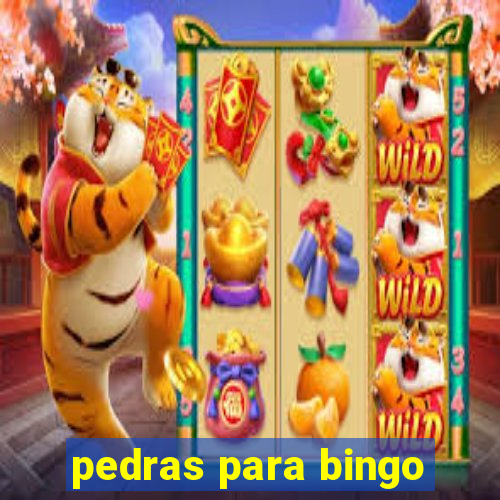 pedras para bingo