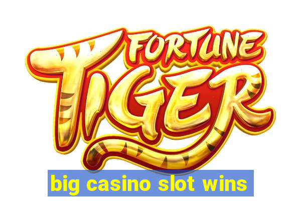 big casino slot wins