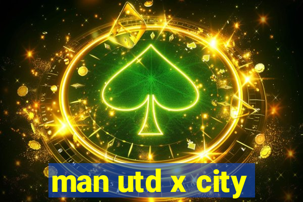 man utd x city