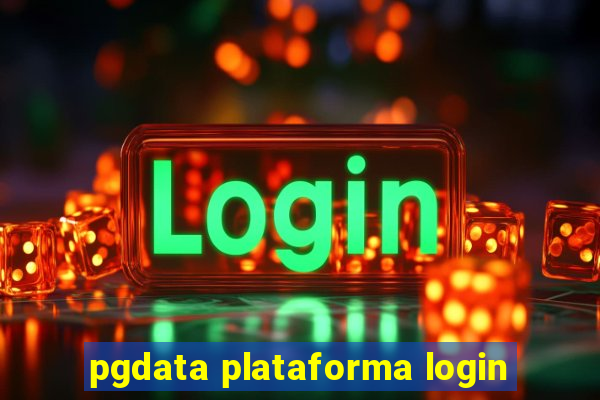 pgdata plataforma login