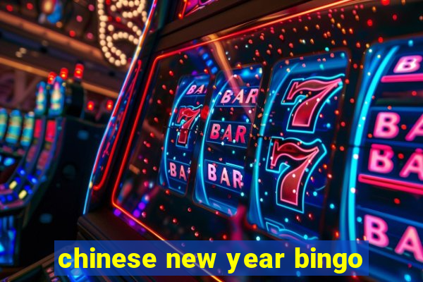 chinese new year bingo