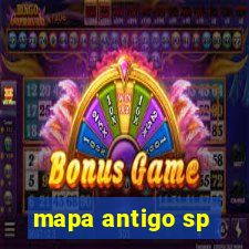 mapa antigo sp