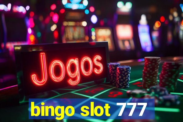 bingo slot 777