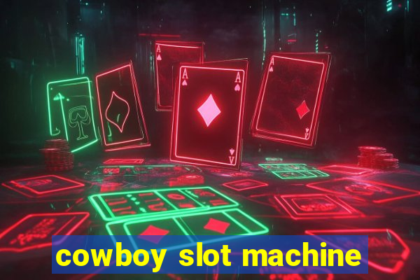 cowboy slot machine