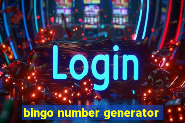 bingo number generator