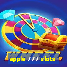 apple 777 slots