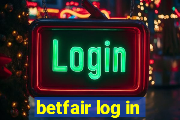 betfair log in