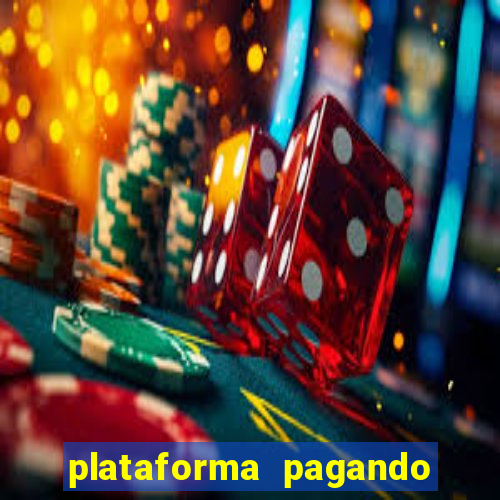 plataforma pagando no cadastro slots