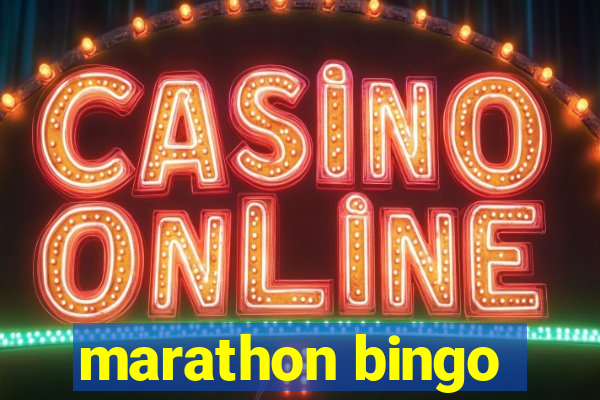 marathon bingo