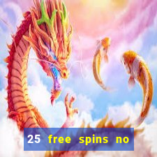 25 free spins no deposit casino