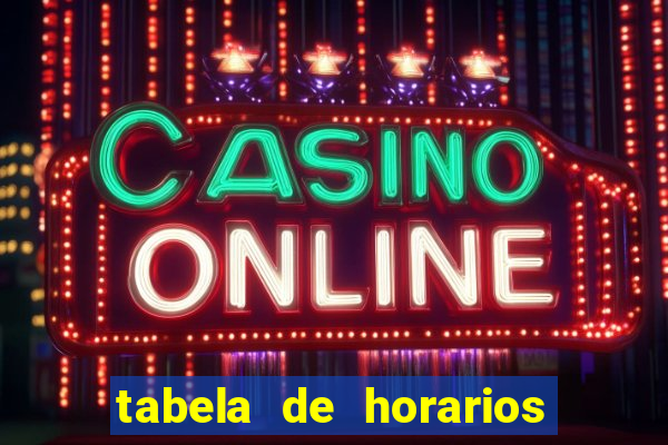 tabela de horarios pagantes do fortune tiger