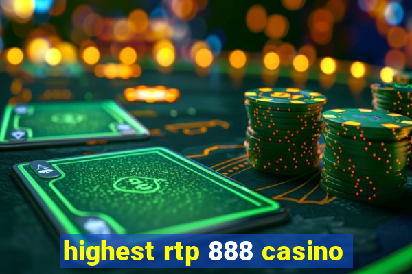 highest rtp 888 casino