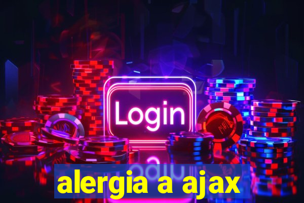 alergia a ajax