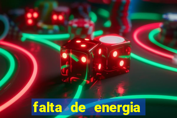 falta de energia em caucaia