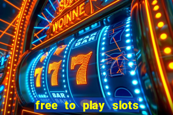 free to play slots no download