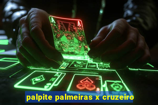 palpite palmeiras x cruzeiro