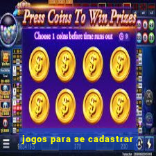 jogos para se cadastrar