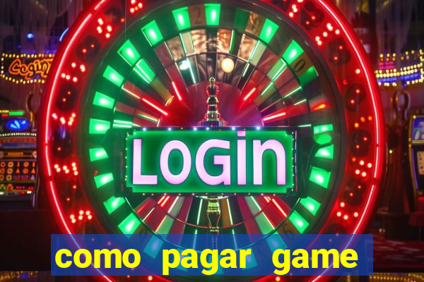 como pagar game pass com pix