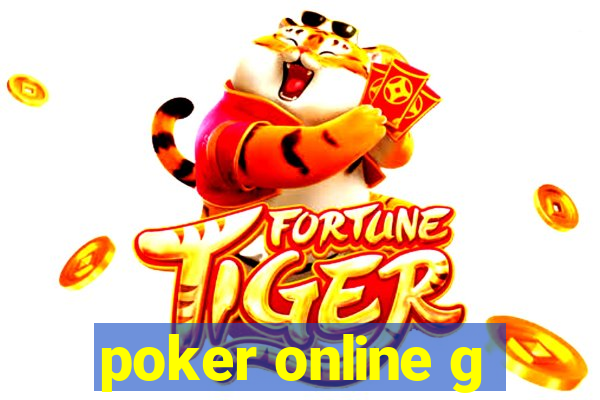 poker online g