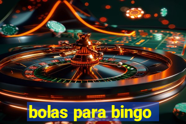 bolas para bingo