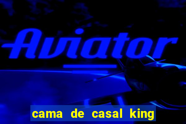 cama de casal king casas bahia