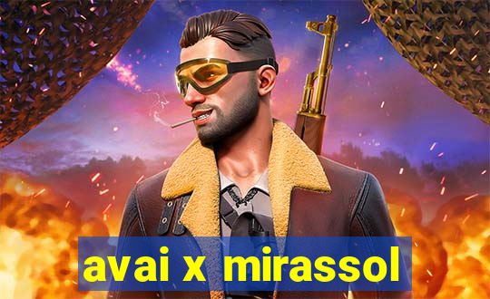 avai x mirassol