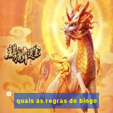 quais as regras do bingo