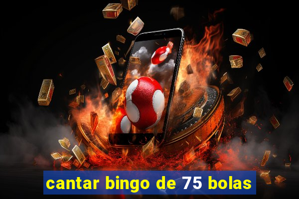 cantar bingo de 75 bolas