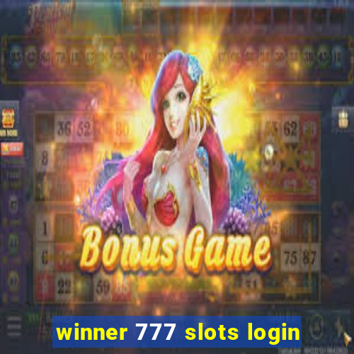 winner 777 slots login