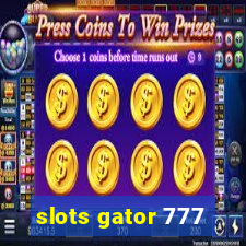 slots gator 777