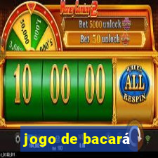 jogo de bacará