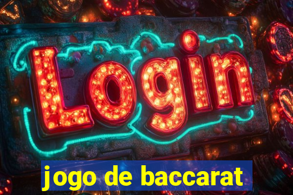 jogo de baccarat