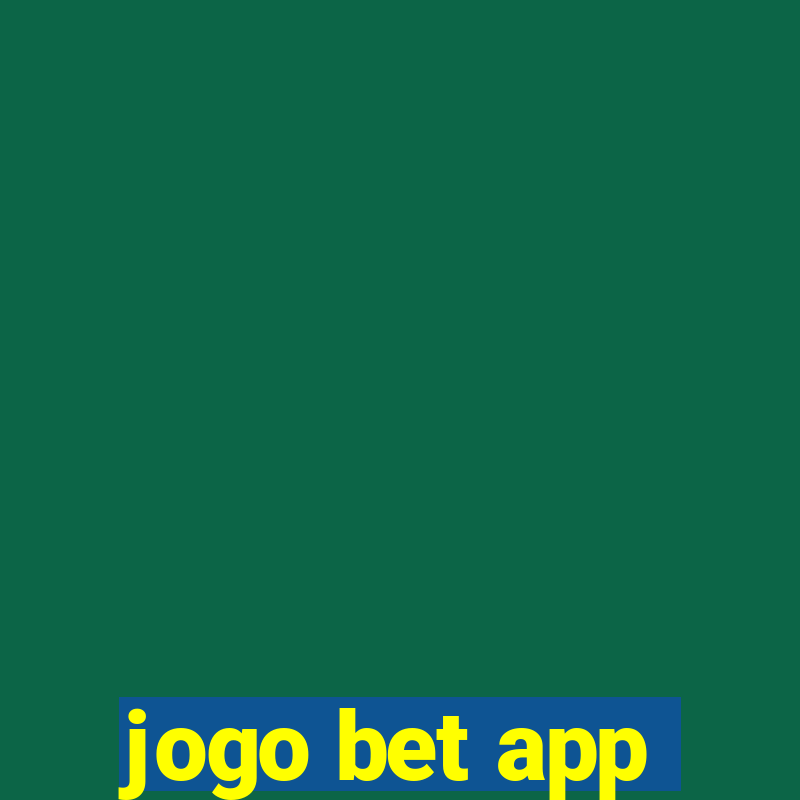 jogo bet app