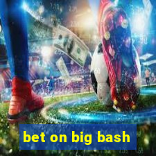 bet on big bash