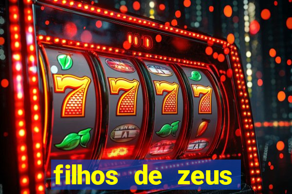 filhos de zeus mitologia grega