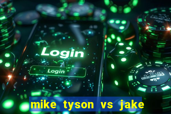 mike tyson vs jake paul bet365