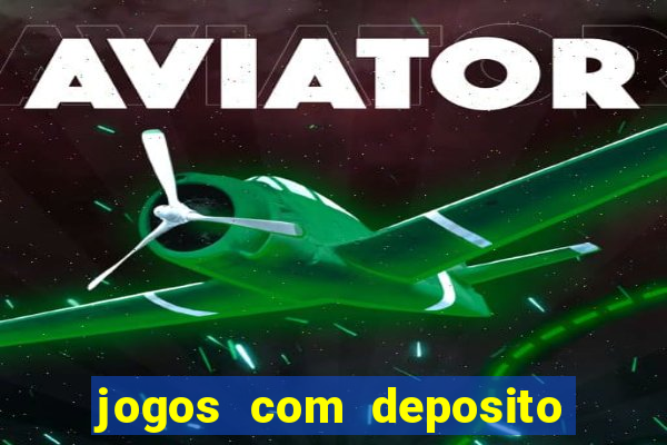 jogos com deposito minimo de 5 reais