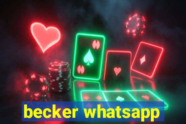 becker whatsapp