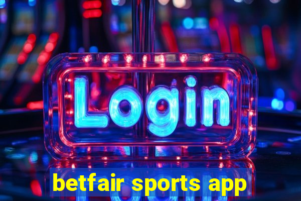 betfair sports app